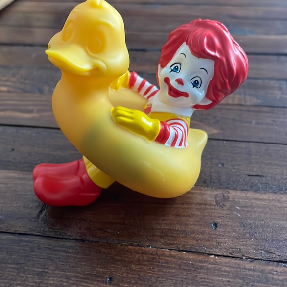 McDonald's Toys 206 Ronald Mcdonald Mcdonalds Rubber Duck Happy